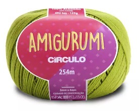 LINHA AMIGURUMI VERDE